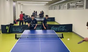 Sala de tenis de mesa detalle